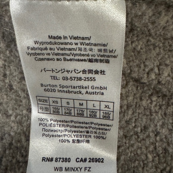 Burton Gray Crew Neck Sweater | Size Large - Picture 5 of 6